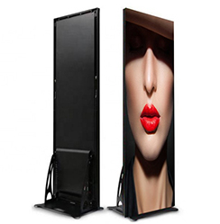 Indoor P2.5mm Potable Digital Ducitur poster video screen propono cum rotis ad rentalis et fixa installation